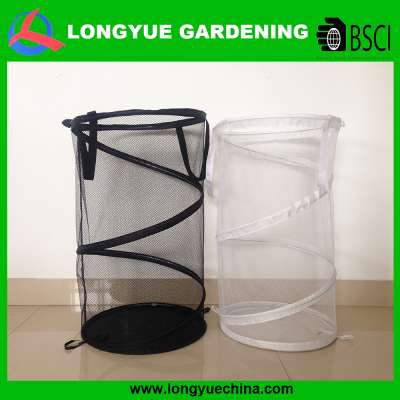 High quality durable round net collapsible laundry bag