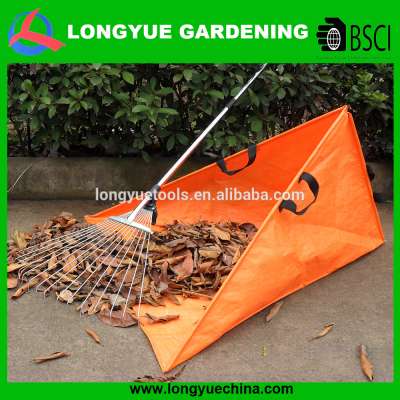 reusable tripod collecting leaf bag garden leaf collector bag