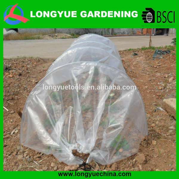 PE grow tunnel greenhouse for growing vegetables